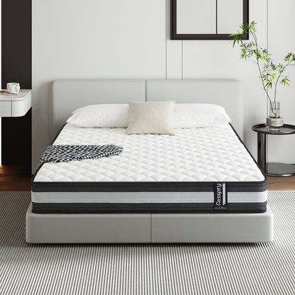 Resspry 8.7 Inch Hybrid Mattress With Breathable Memory Foam,Individually Pocket Spring