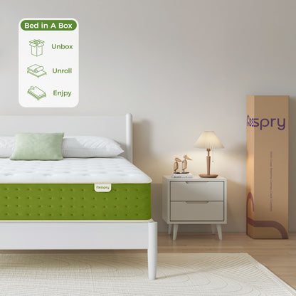 Resspry 26cm Hybrid Pocket Sprung Memory Foam Mattress